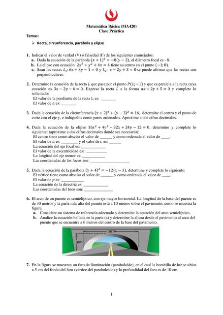 Retroalimentación de parábola y elipse 