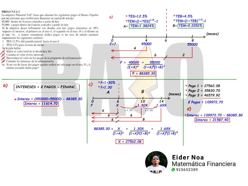 Matemática Finaciera 