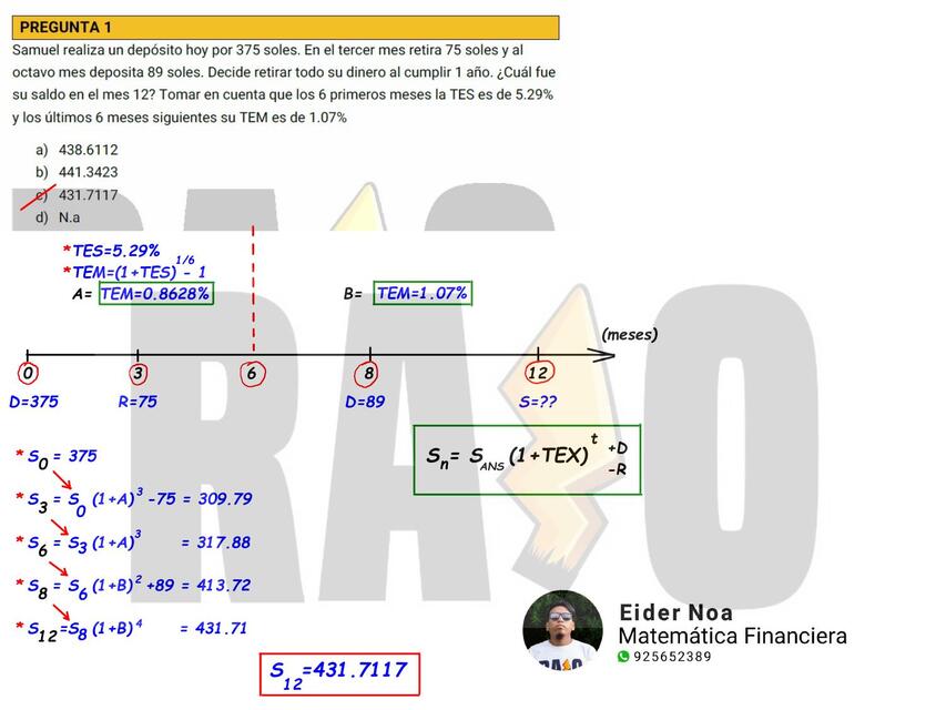 Matemática financiera 