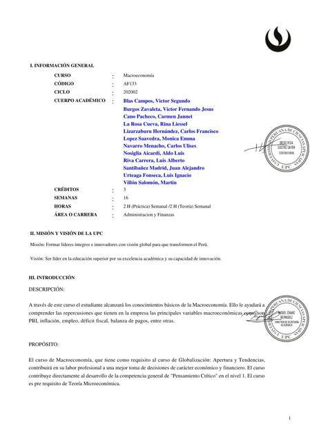 Macroeconomia