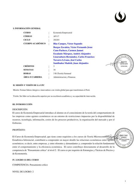  Economia Empresarial