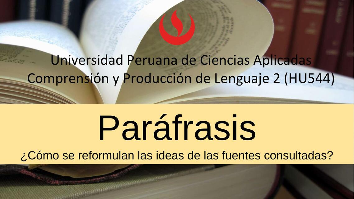 Paráfrasis 