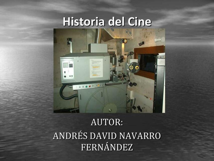 Historia del cine