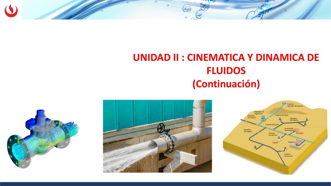 Cinemática y Dinámica de Fluidos 