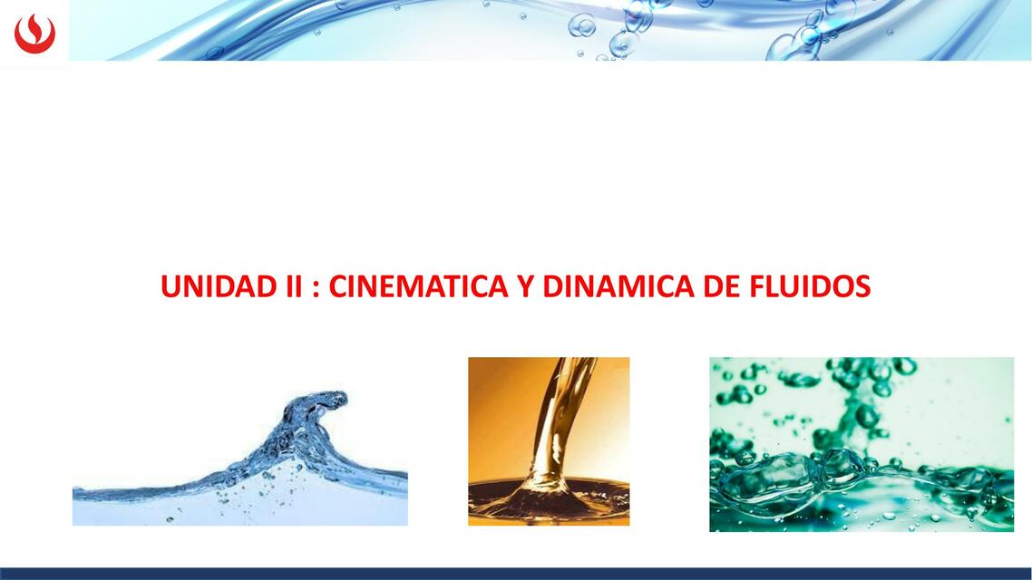 Cinemática de Fluidos 