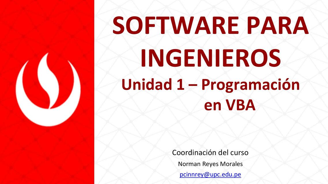 Programación en VBA