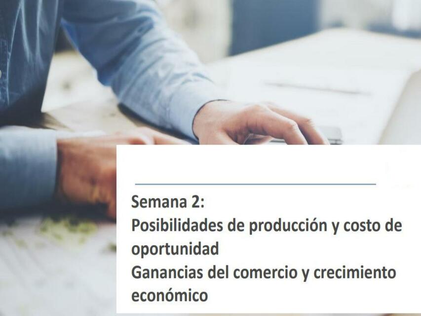 Posibilidades de Producción y Costos de Oportunidad 