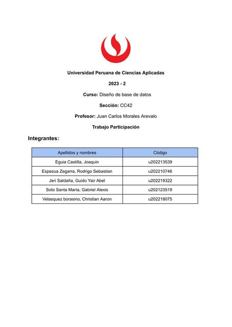 Base De Datos G4