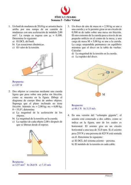 Física I- Taller Virtual 