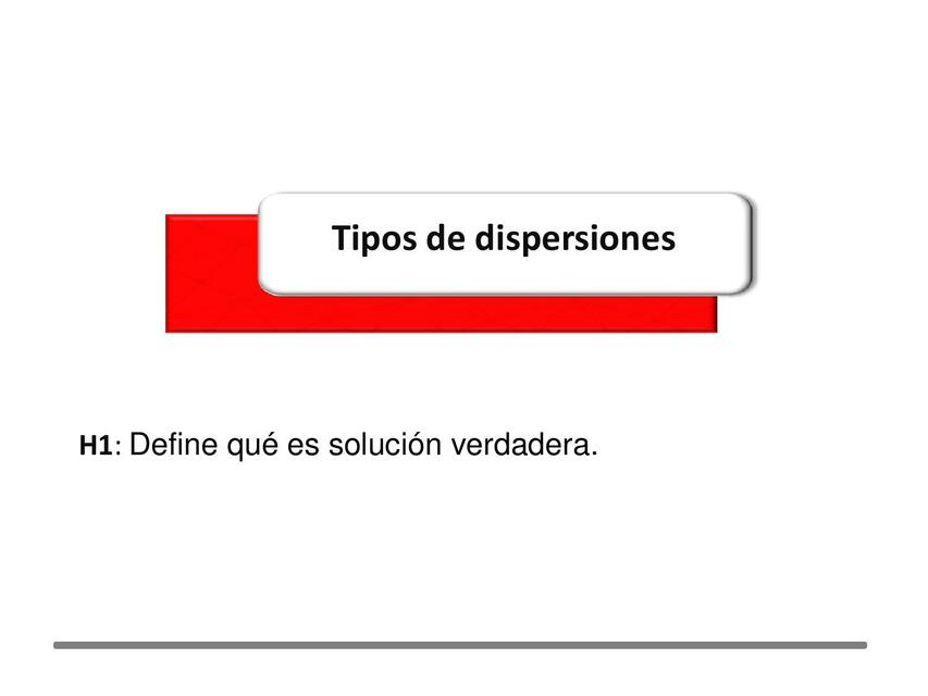 Tipos de Dispersiones 