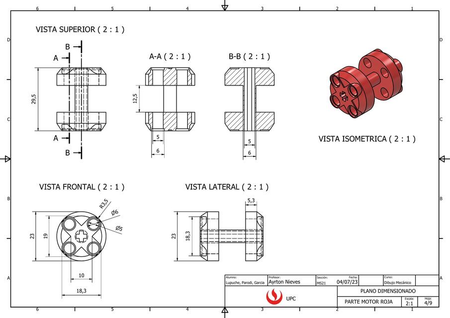 Parte Motor Roja 