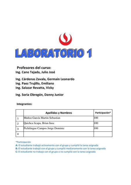 Laboratorio Calificado  