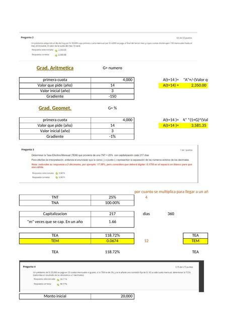 Ejercicios de Matemáticas 