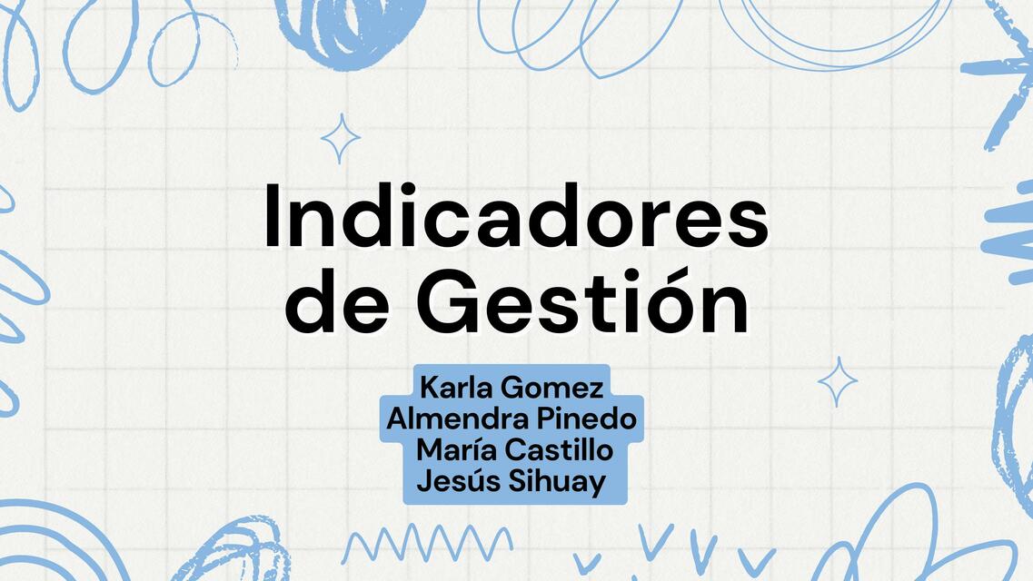 Indicadores de Gestión 