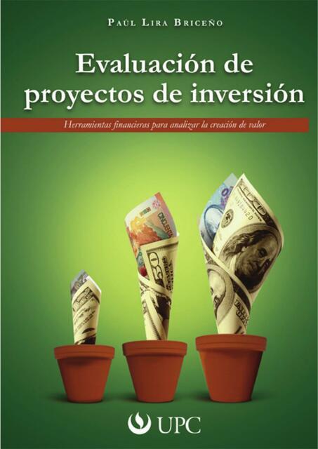 Evaluación de Proyectos de Inversión 