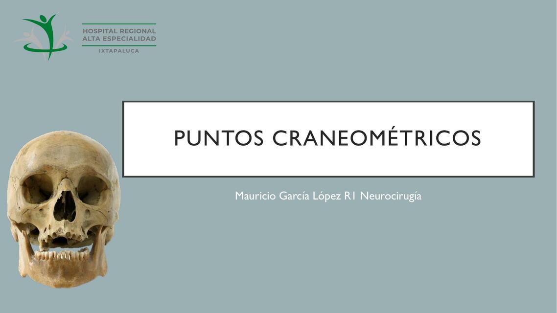 Puntos Craneometricos