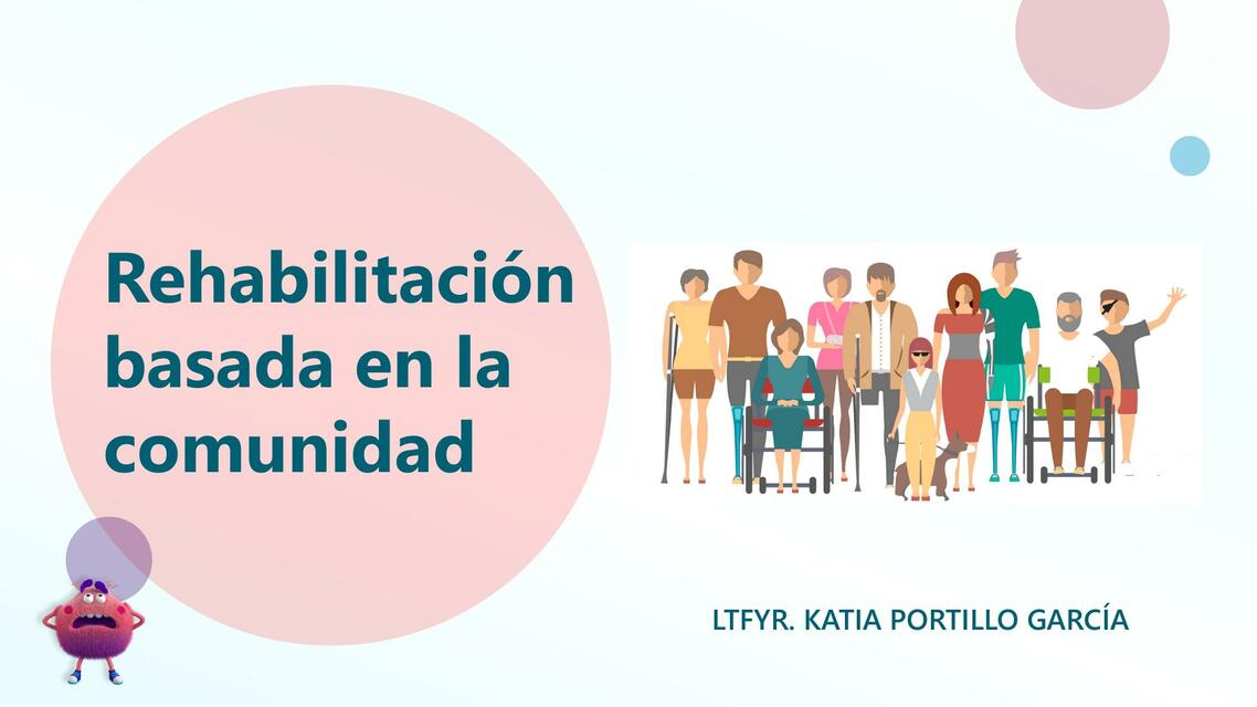 Rehabilitación basada en la comunidad