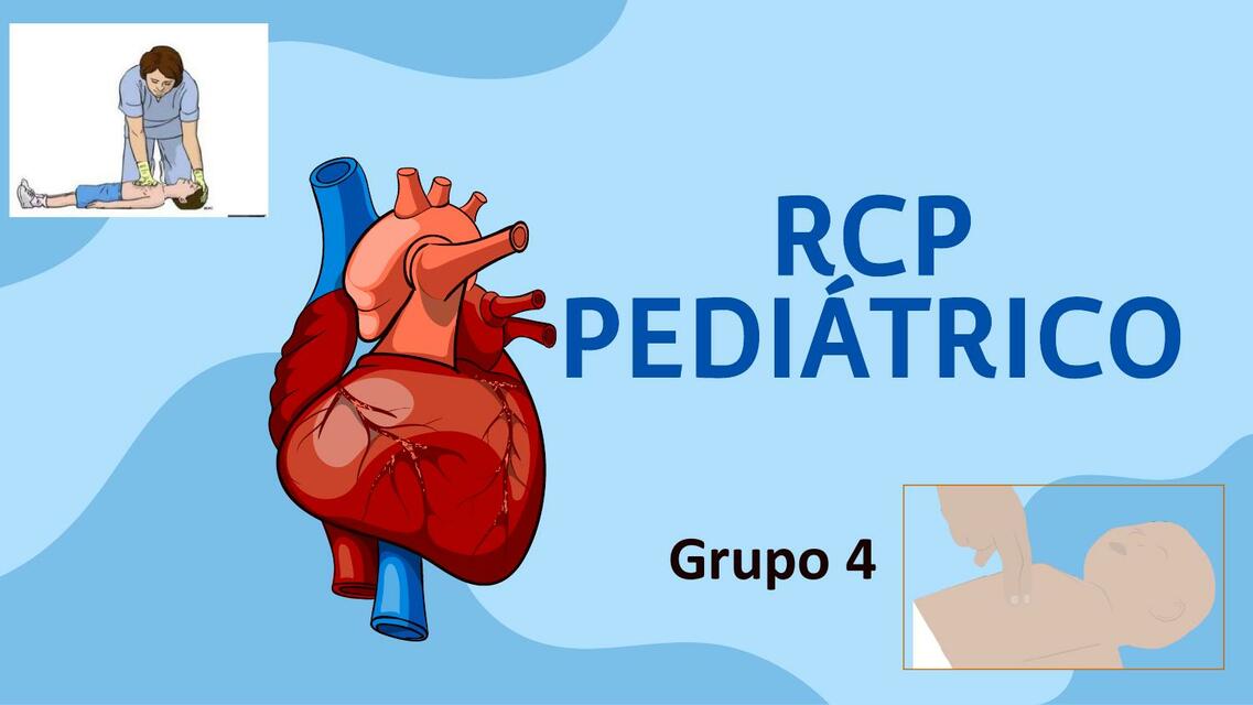 RCP PEDIÁTRICO