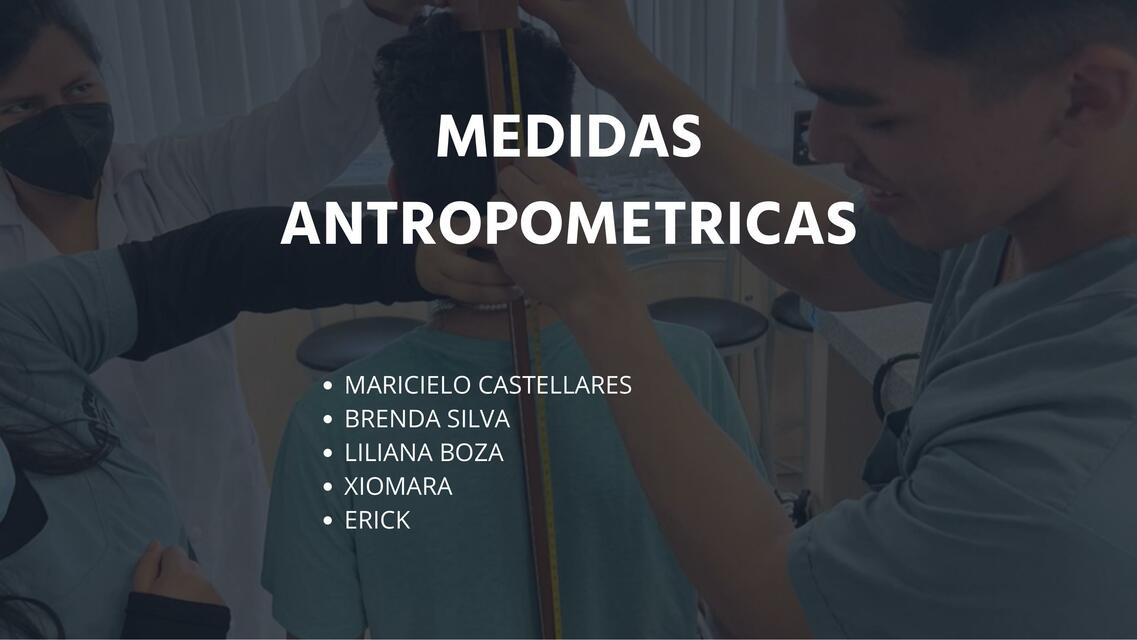 Medidas Antropométricas 