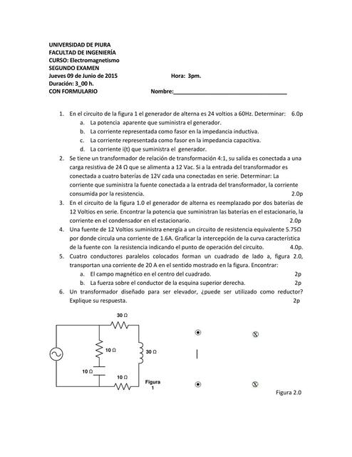 Parcial de electromagnetismo 