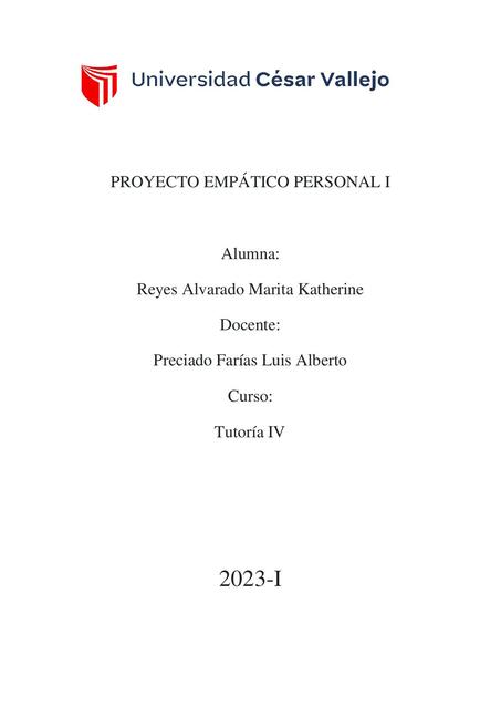 Proyecto empático personal 