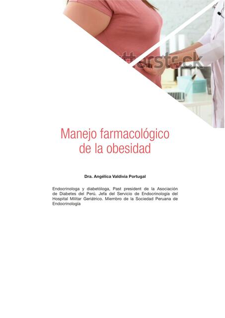 Manejo farmacológico de la obesidad 