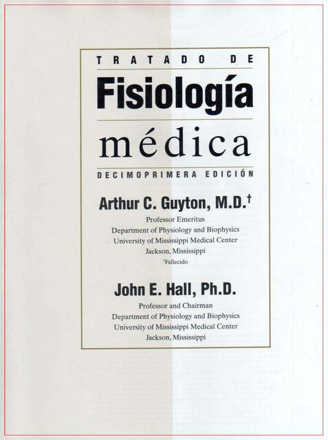 Tratado de Fisiología Medica 