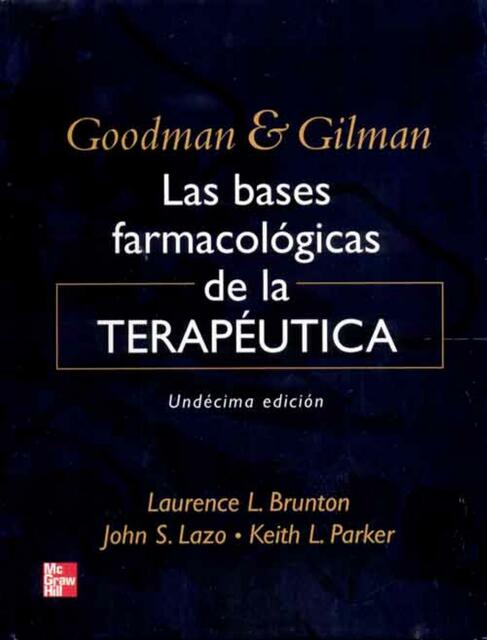 Las Bases Farmacológicas de la Terapéutica 