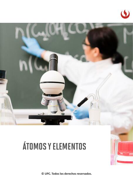 ÁTOMOS Y ELEMENTOS