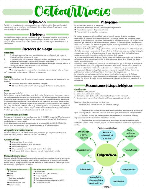 Osteoartrosis