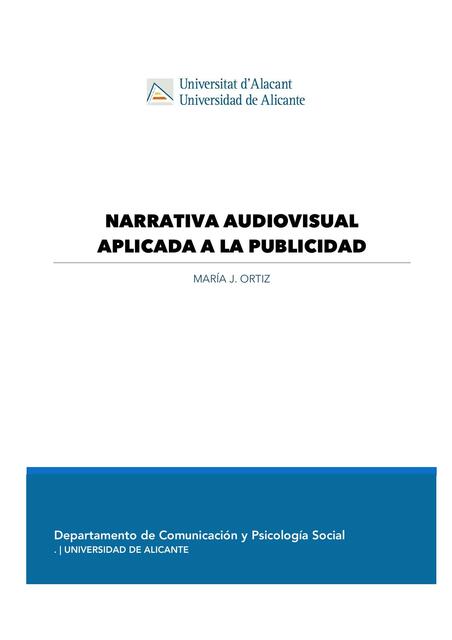 Narrativa audiovisual aplicada a la publicidad