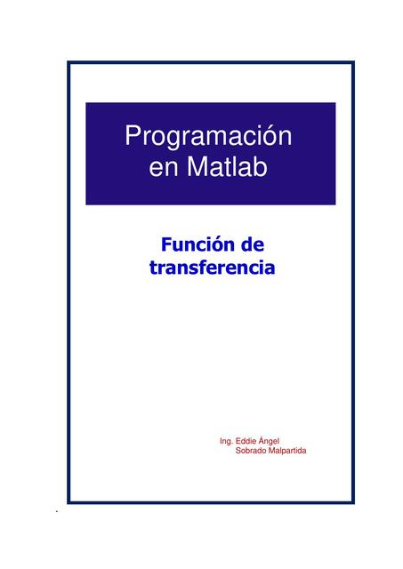 Función de Transferencia