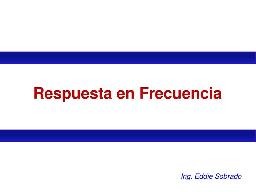 Respuesta en Frecuencia 2