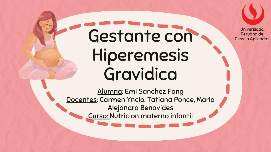 Gestante con Hiperémesis Gravídica 