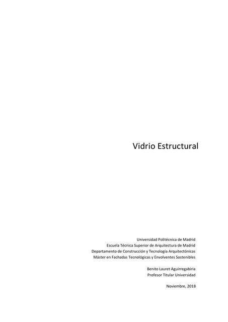 Vidrio Estructural