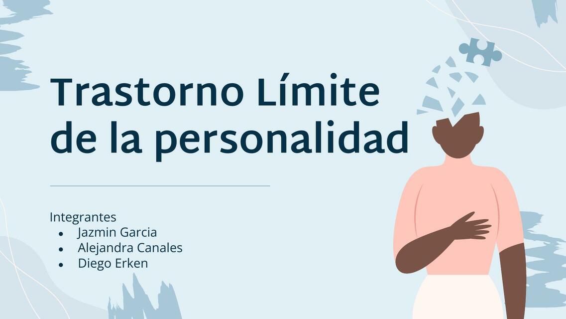 Trastorno Límite de la Personalidad 