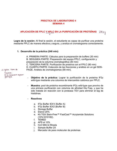 Aplicación de FPLC y HPLC en la Purificación de Proteínas 