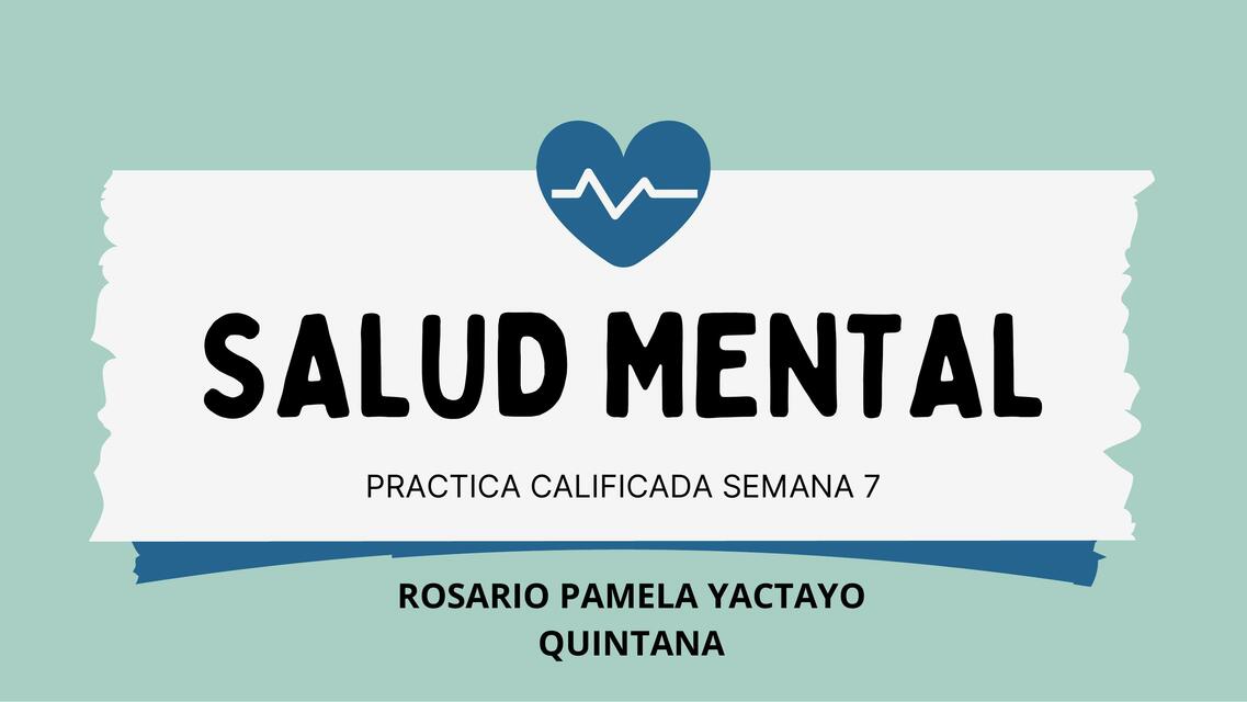 Salud Mental 