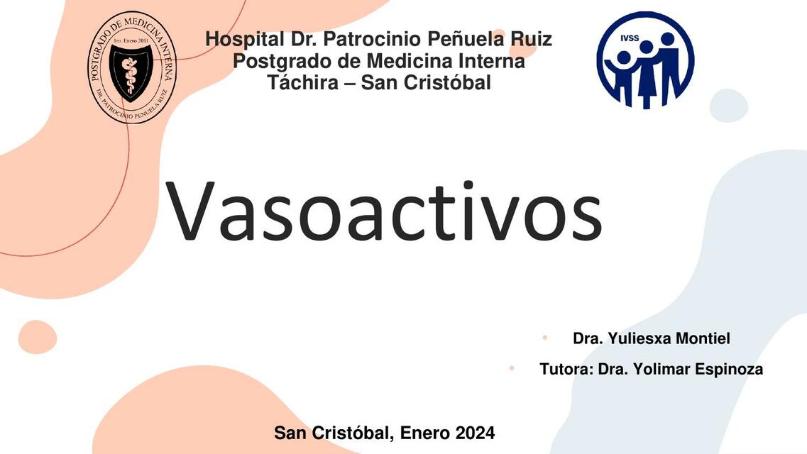 Vasoactivos