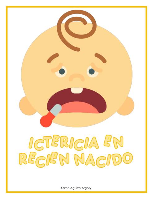 ICTERICIA NEONATAL