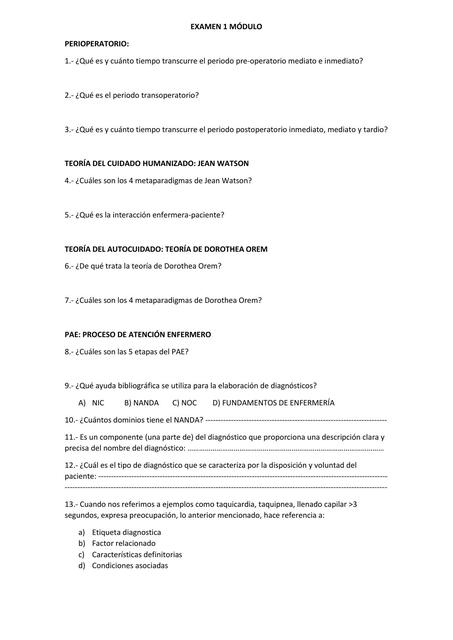 EXAMEN 20 preguntas