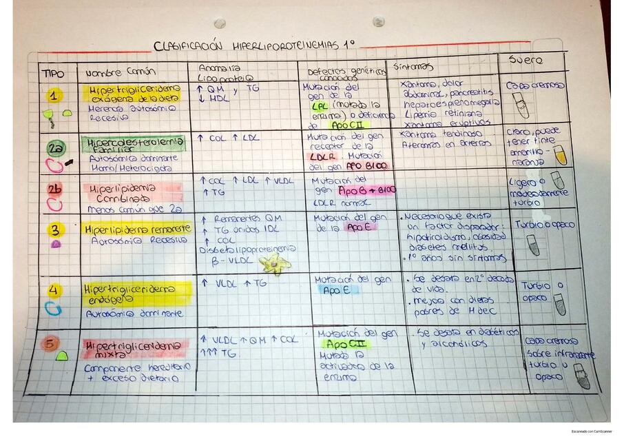 Hiperlipoproteinemias