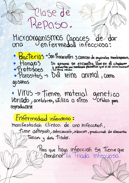 Repaso solemne 1 microbiología