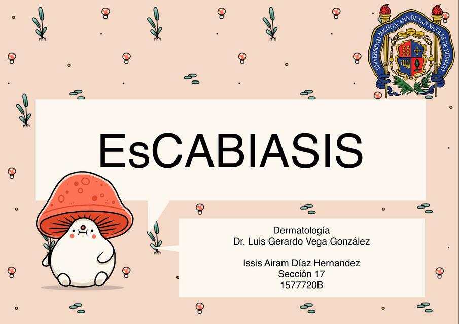 Escabiasis 