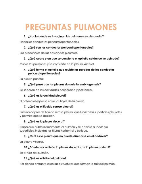 PREGUNTAS PULMONES