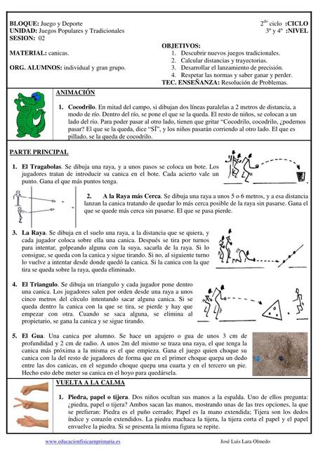 Juegos tradicionales  