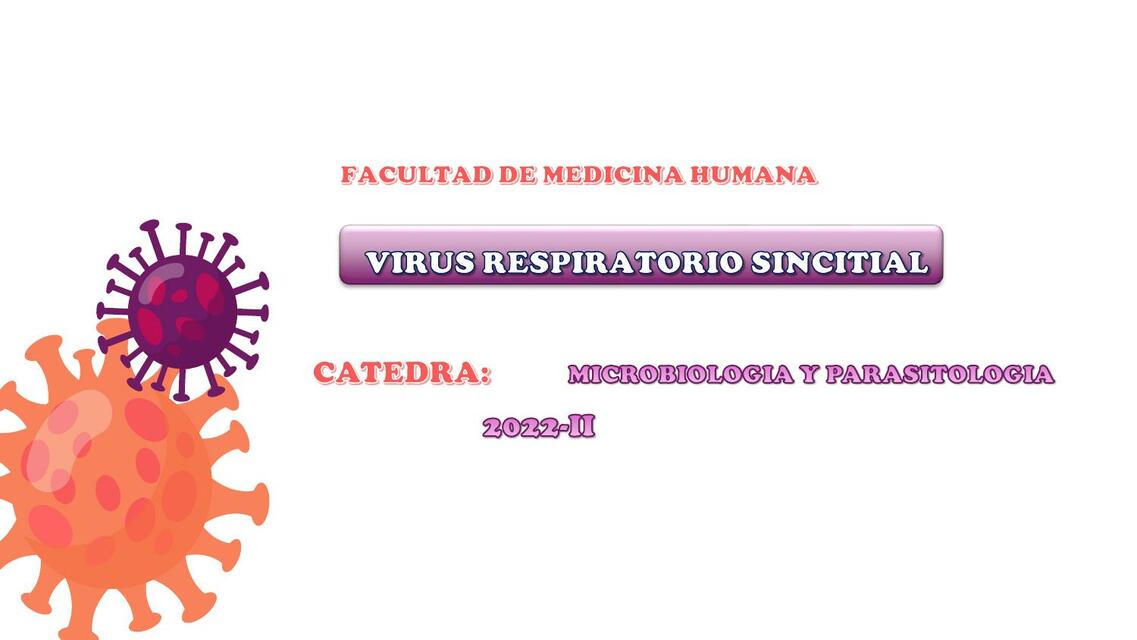 Virus Respiratorio Sincitial