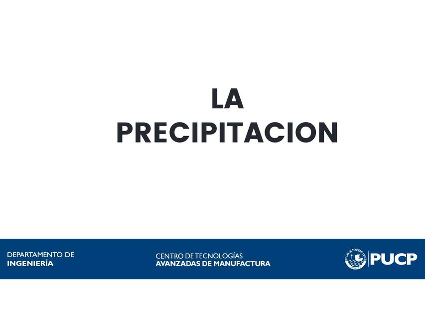 Precipitación