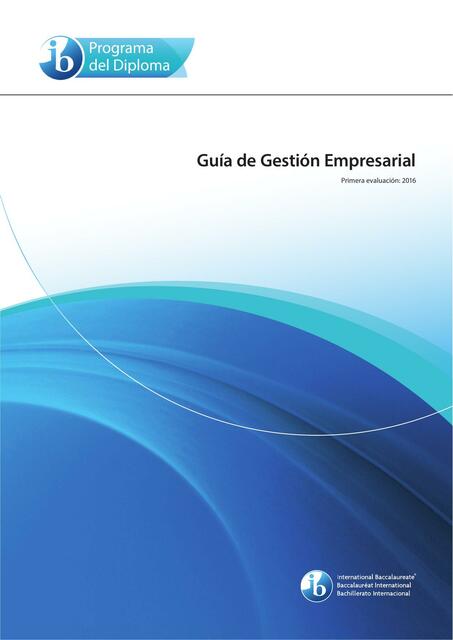 Guia Gestion Empresarial