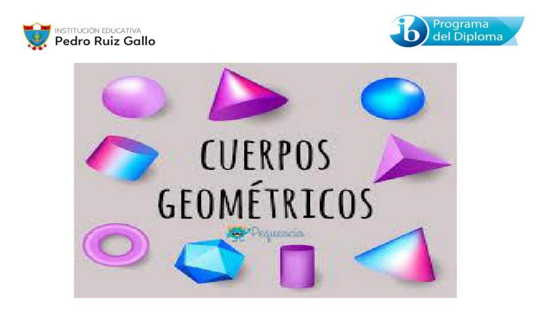 Cuerpos geométricos 